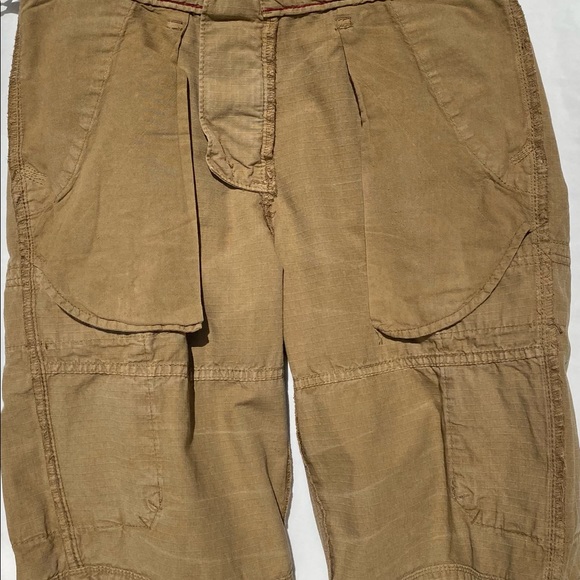 Pre -Owned Gently Worn American Eagle Outfitters Longboard Cargo Men 26 Mustard - Picture 5 of 9